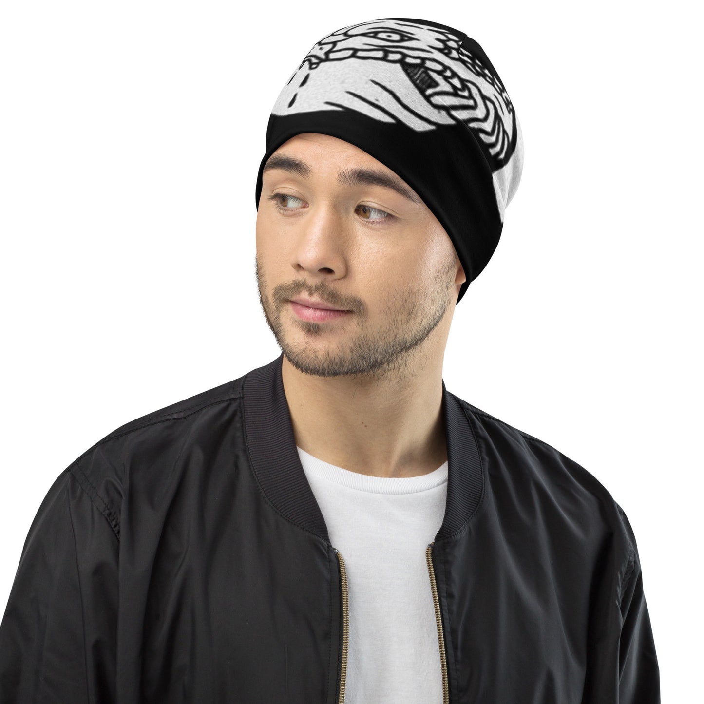 Trust No One All-Over Print Beanie