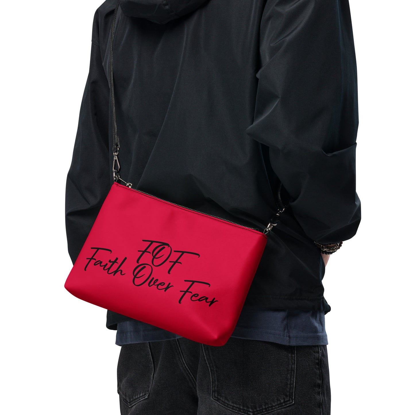 Faith Over Fear Crossbody bag
