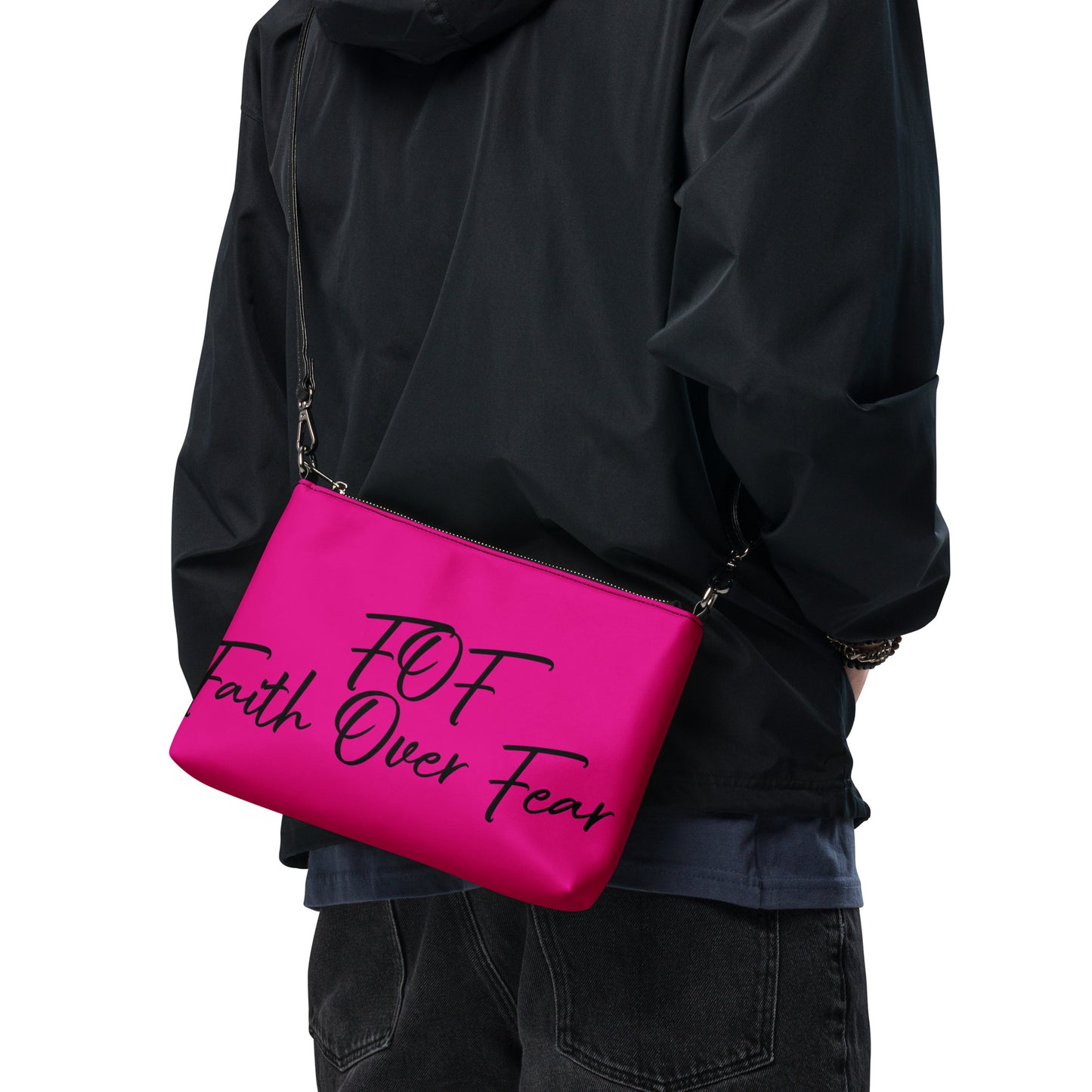 Faith Over Fear Crossbody bag