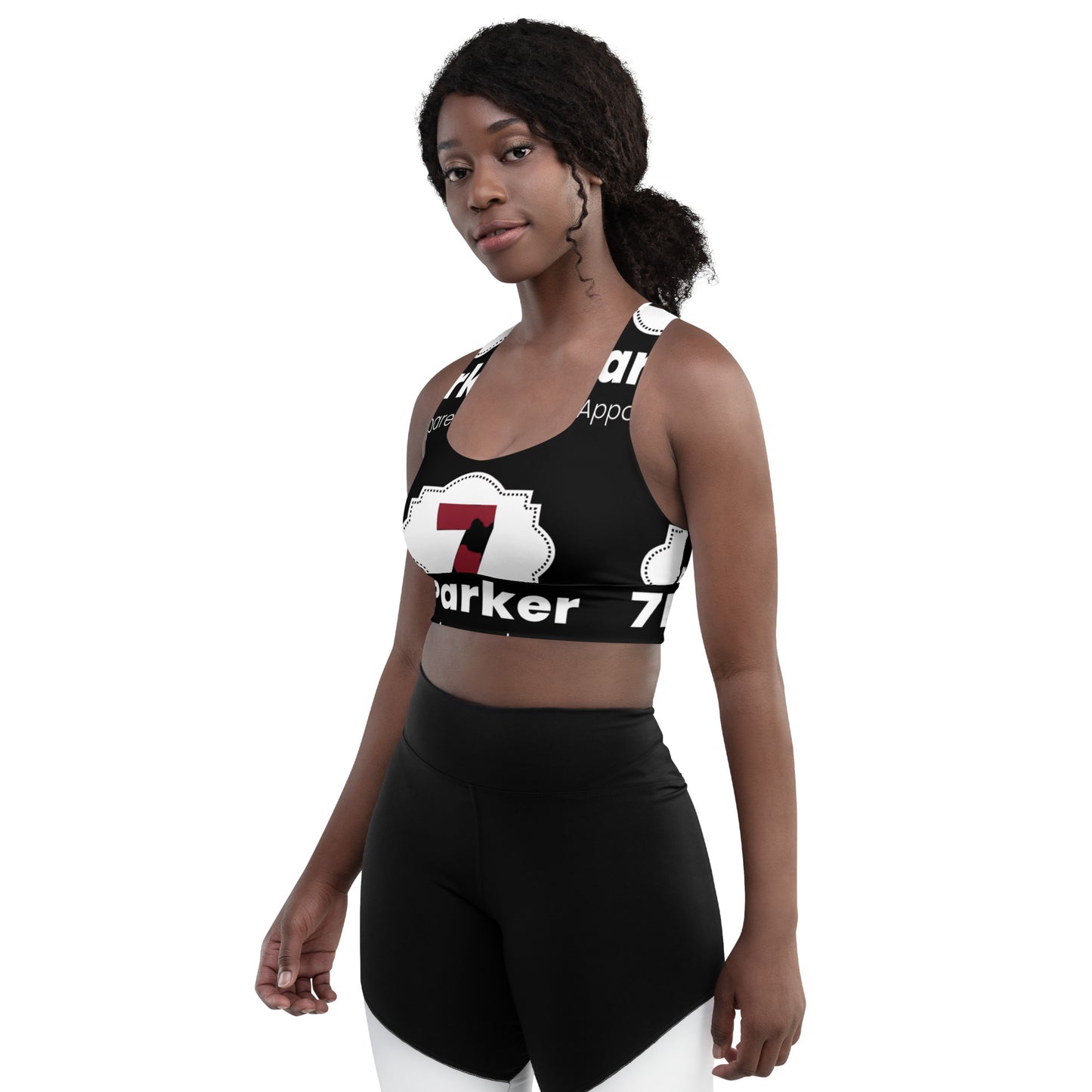 7PARKER Longline sports bra