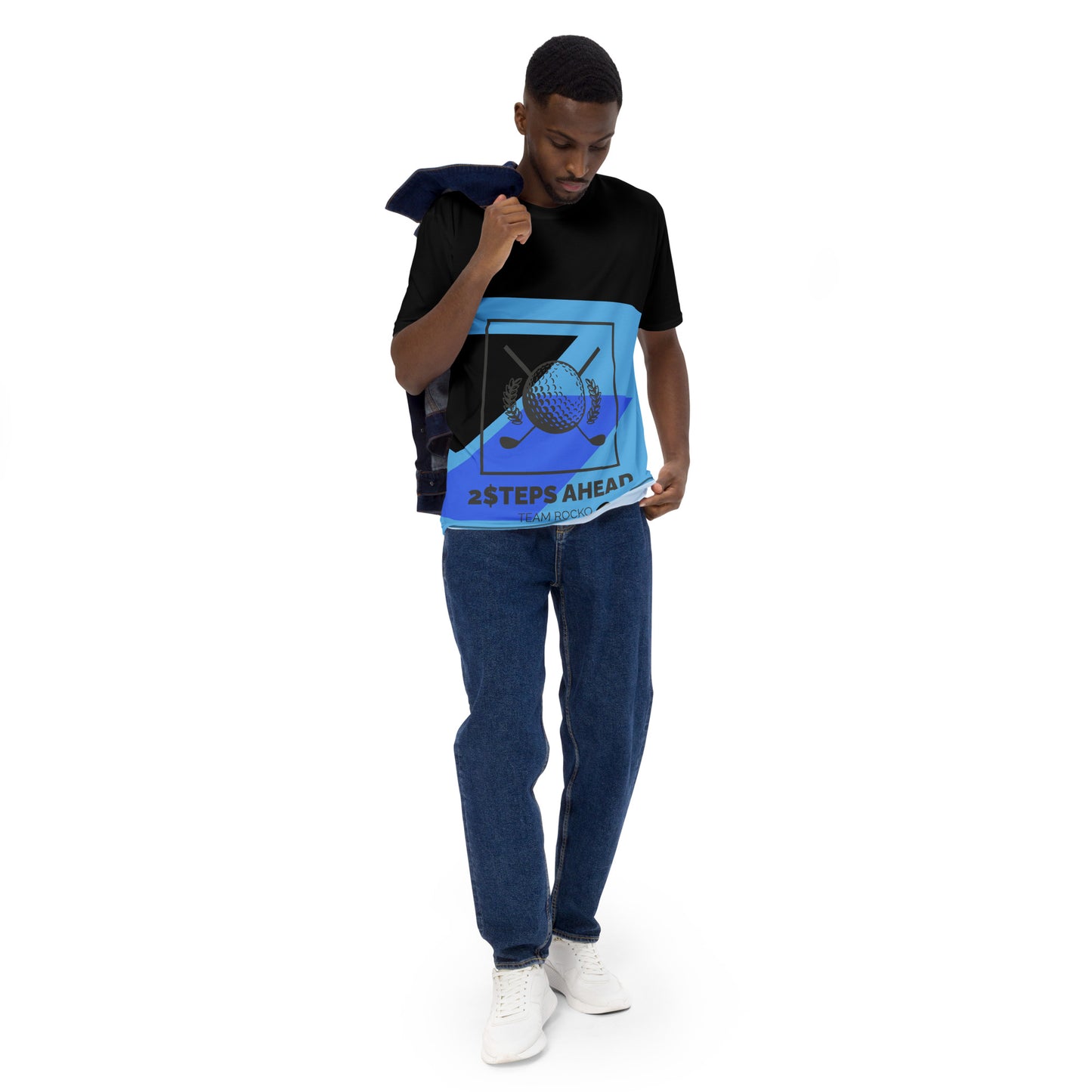 Born Legend 2$teps Ahead Men's Tee shirt