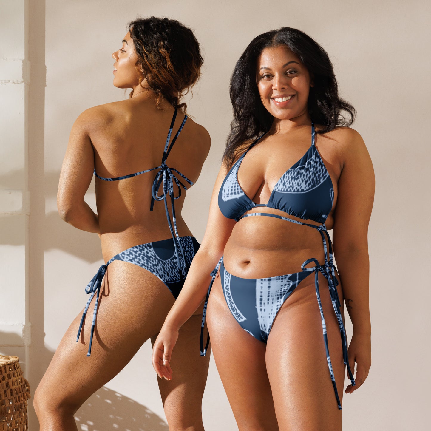 Black Billionaire string bikini set