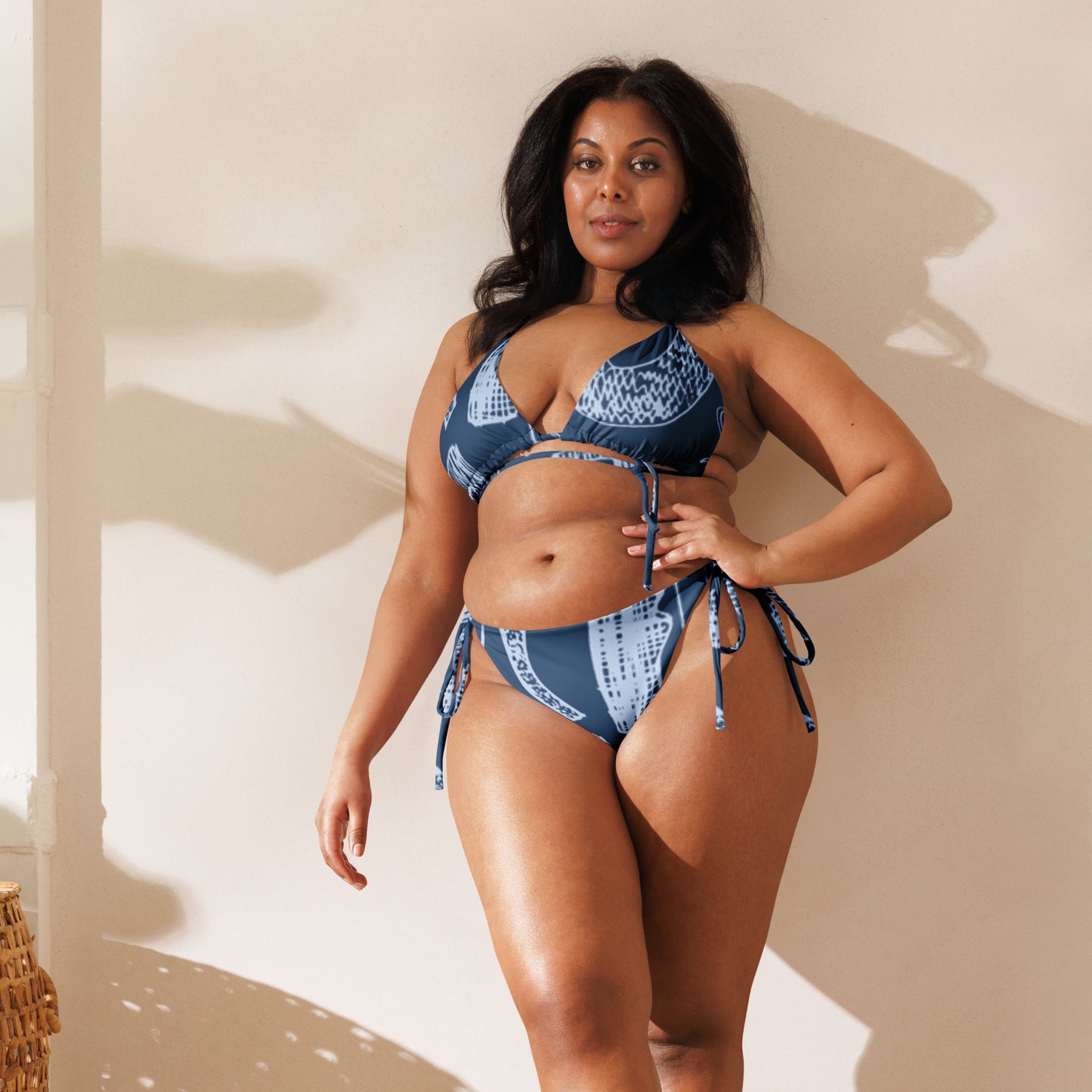 Black Billionaire string bikini set