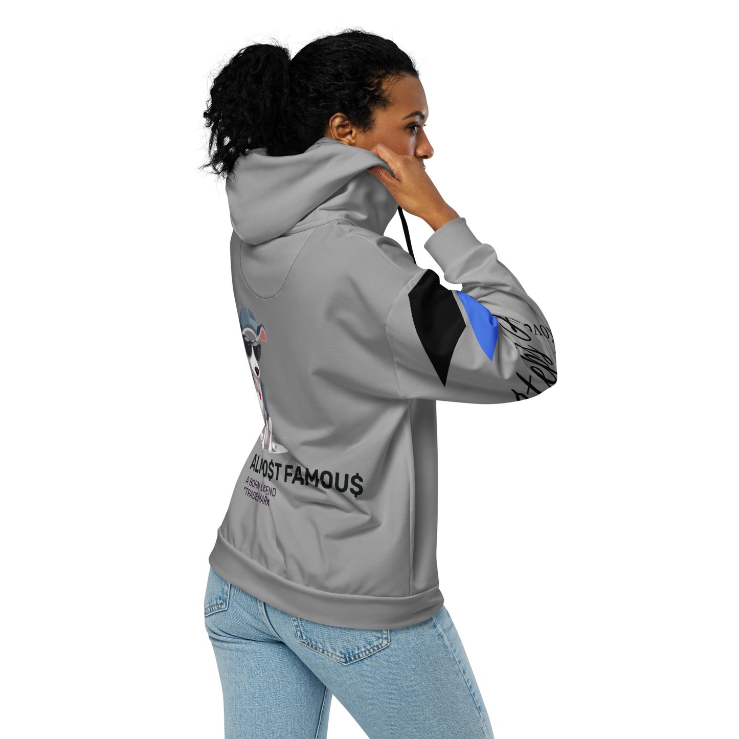 Almost Famous Unisex zip hoodie