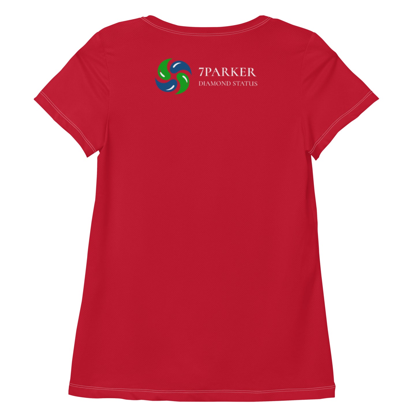 7Parker All-Over Print Women's Athletic T-shirt
