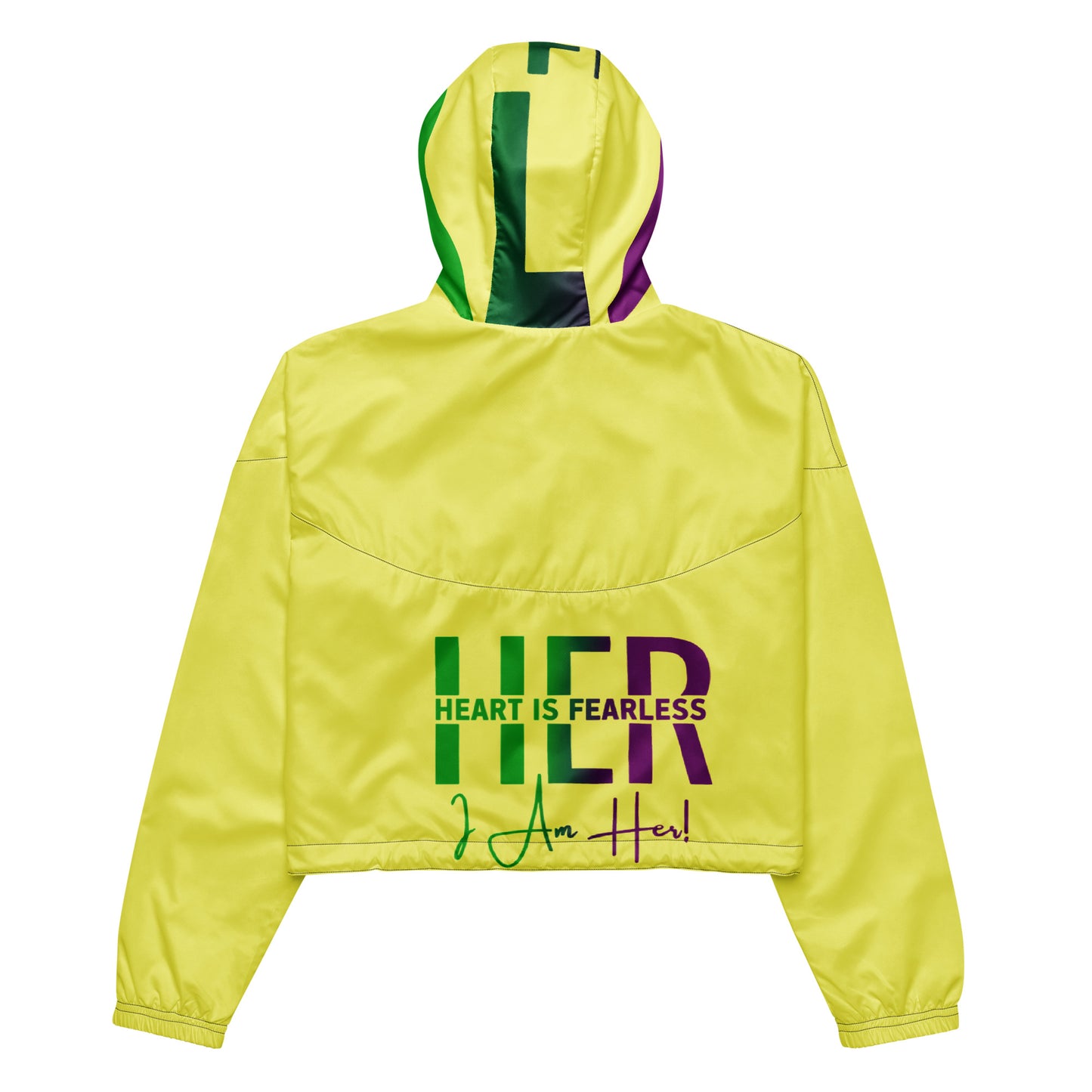 Women’s cropped windbreaker