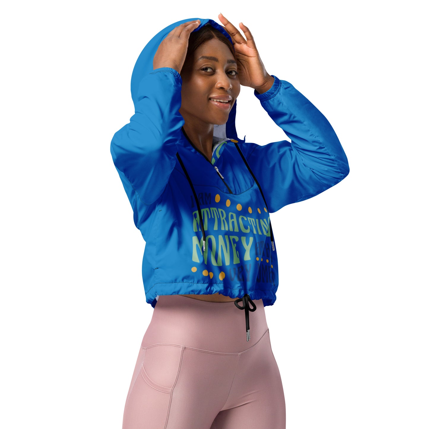 Women’s Designer cropped windbreaker