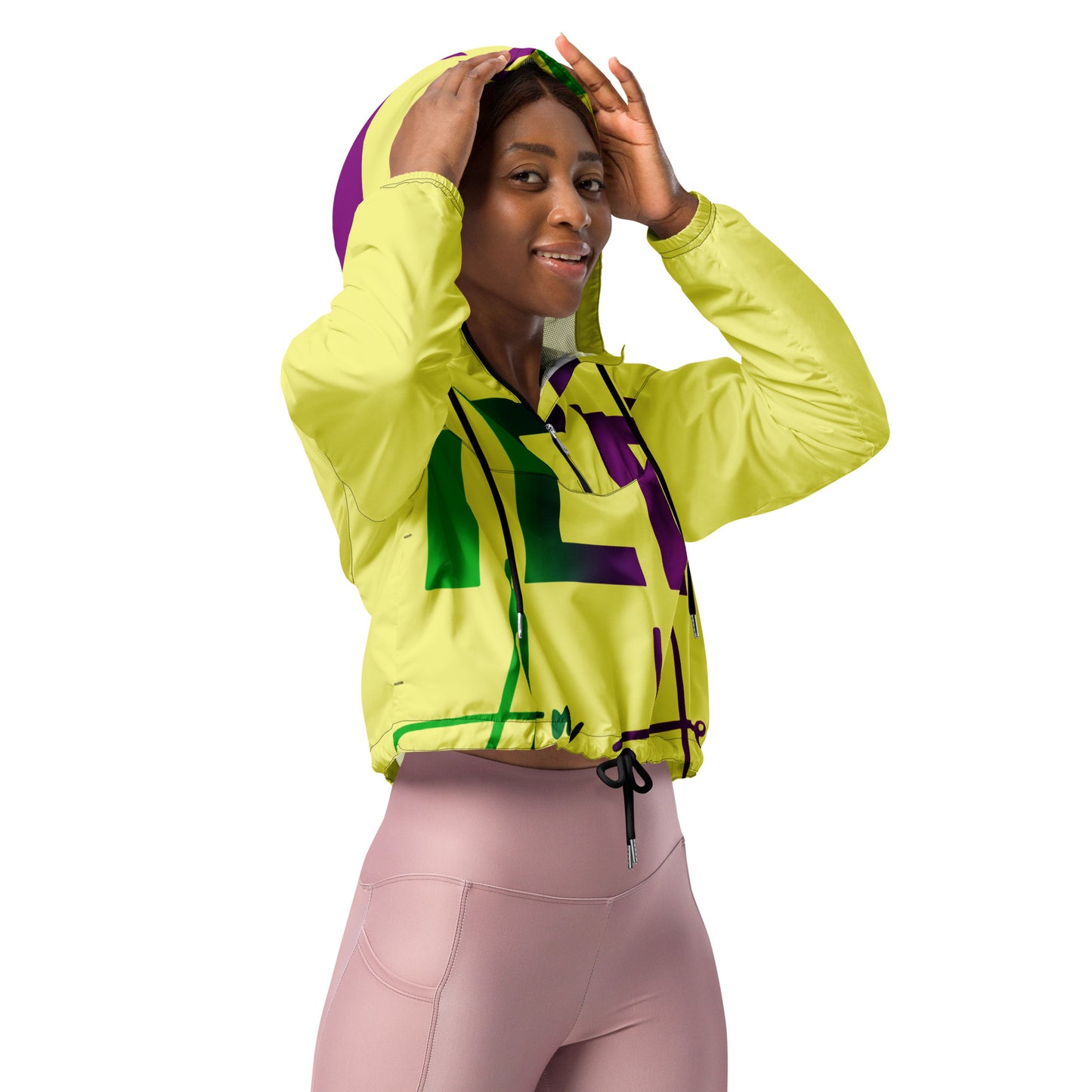 Women’s cropped windbreaker