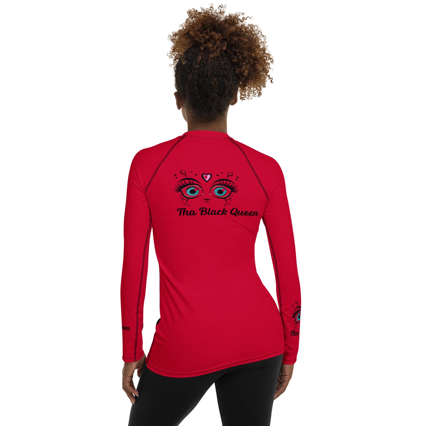 Black Queen Women's Rash Guard