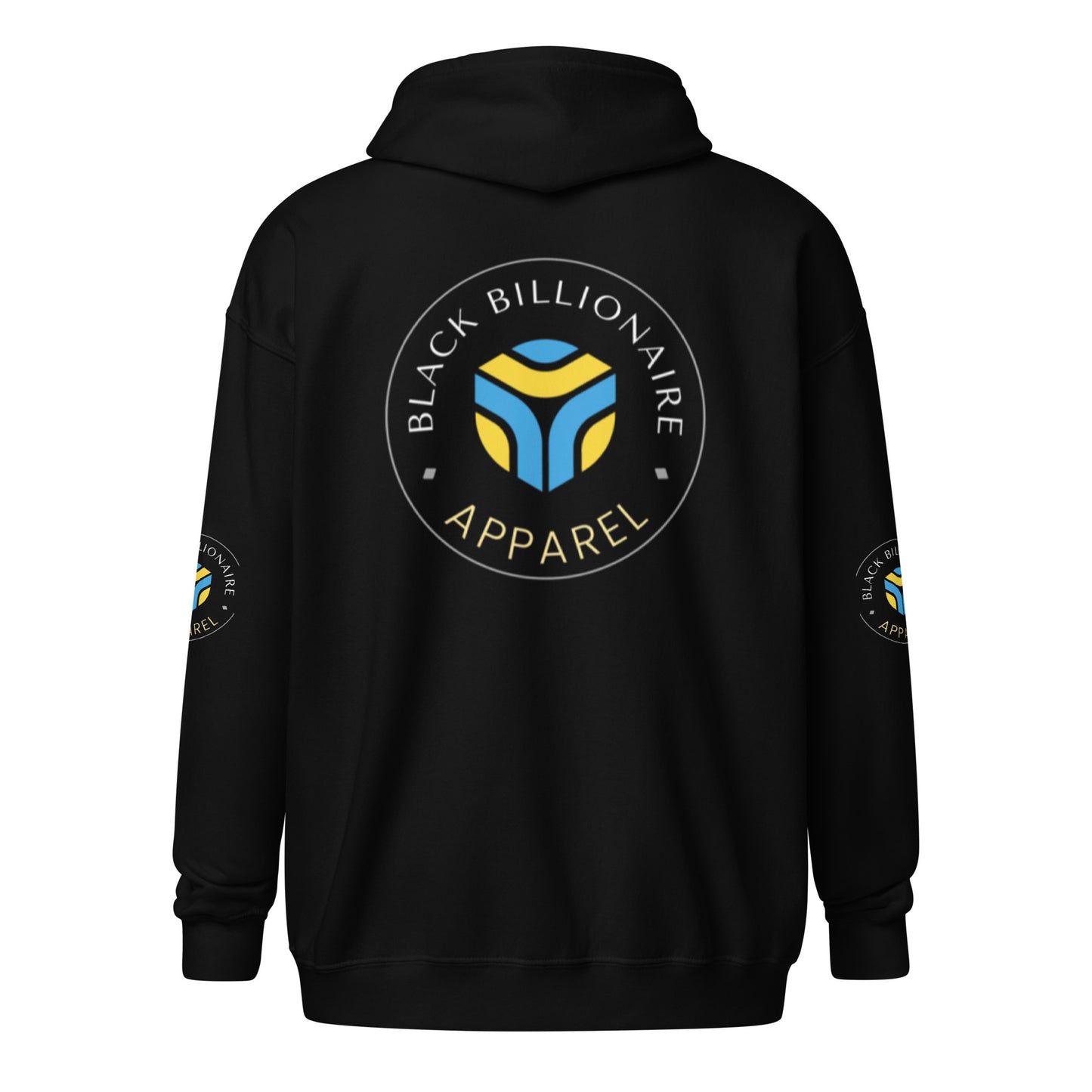 Black Billionaire Unisex heavy blend zip hoodie