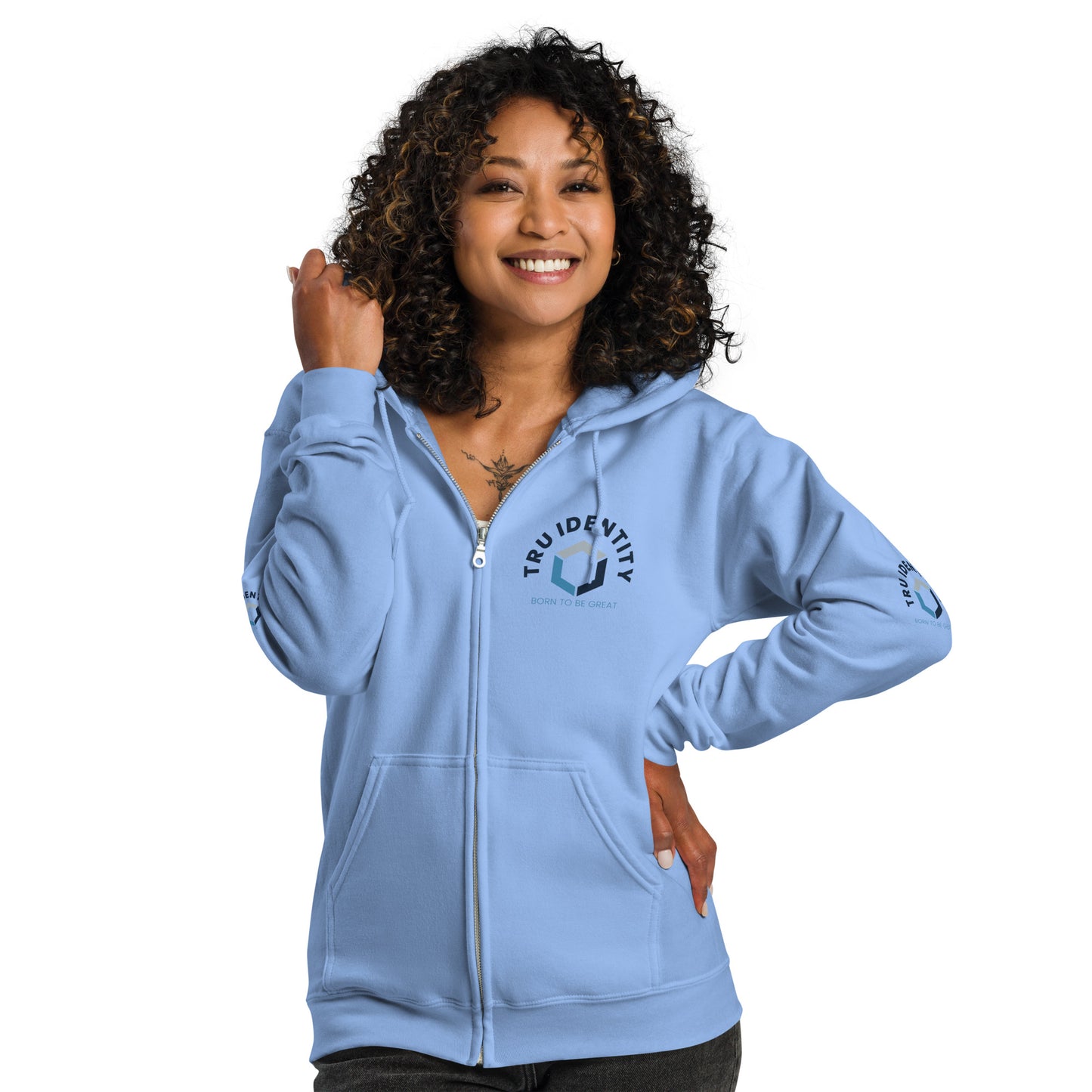 TRu IDENTITY Unisex heavy blend zip hoodie