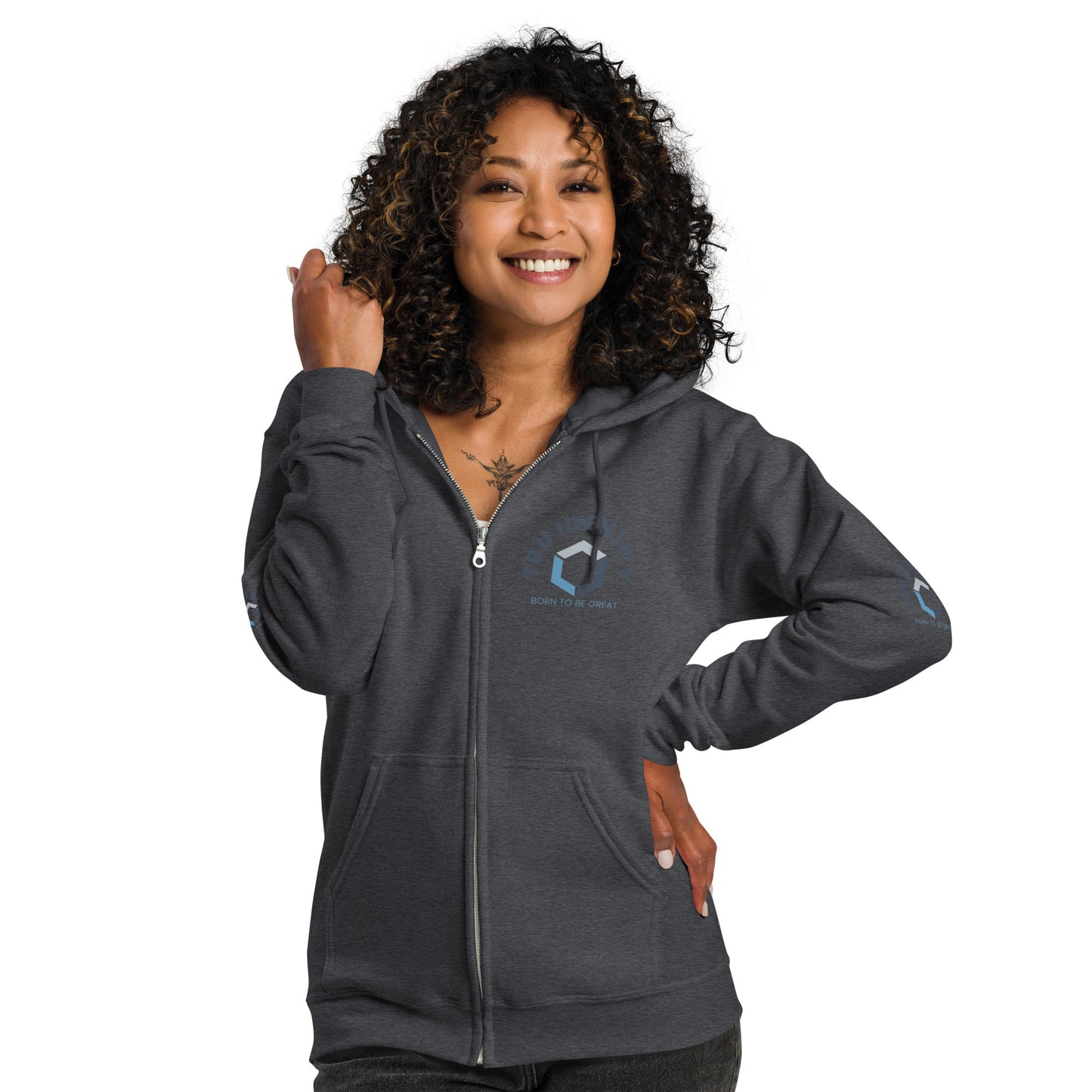 TRu IDENTITY Unisex heavy blend zip hoodie