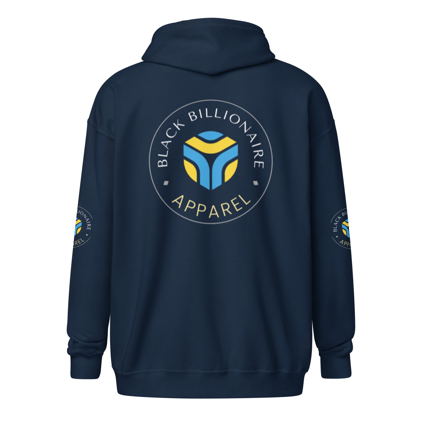 Black Billionaire Unisex heavy blend zip hoodie