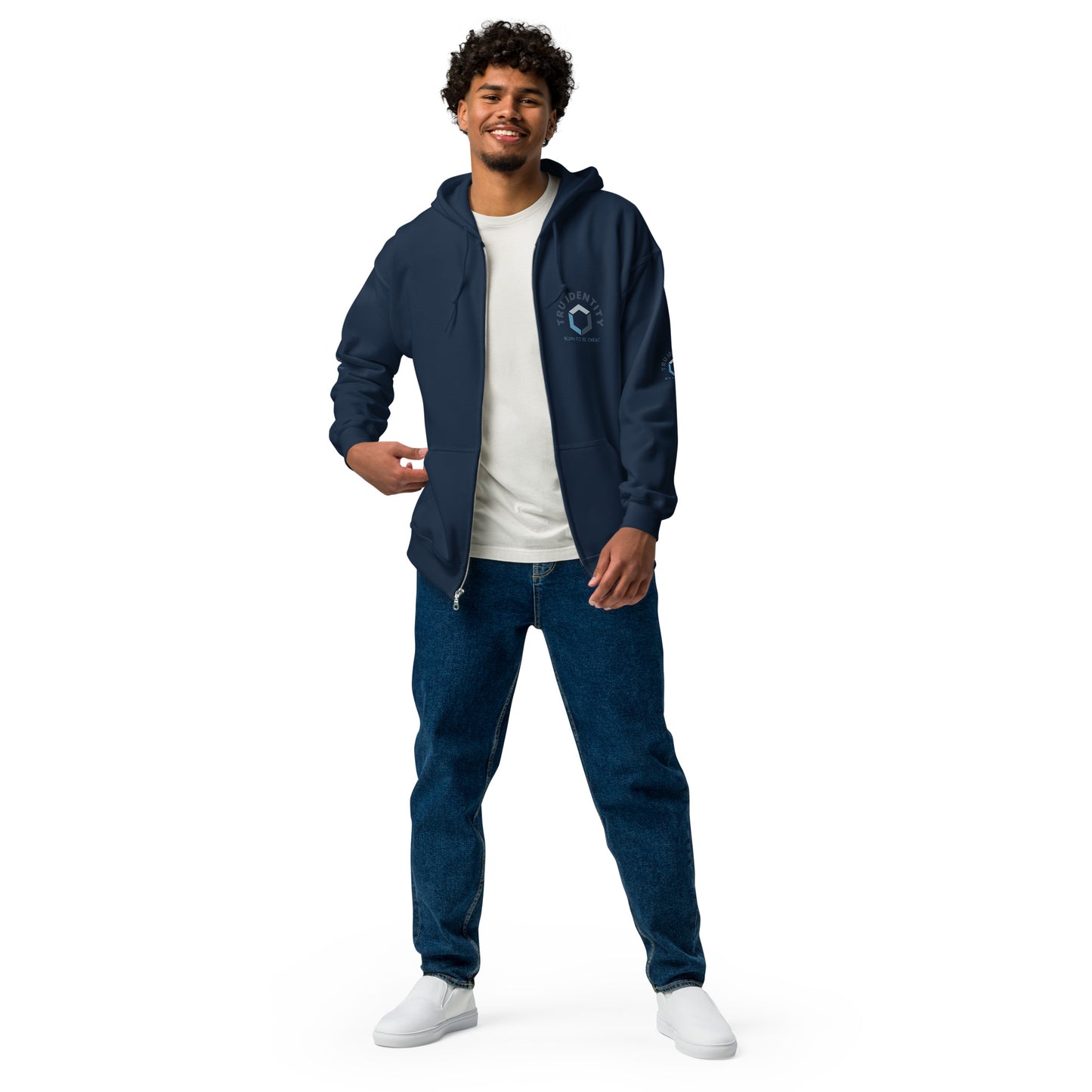 TRu IDENTITY Unisex heavy blend zip hoodie