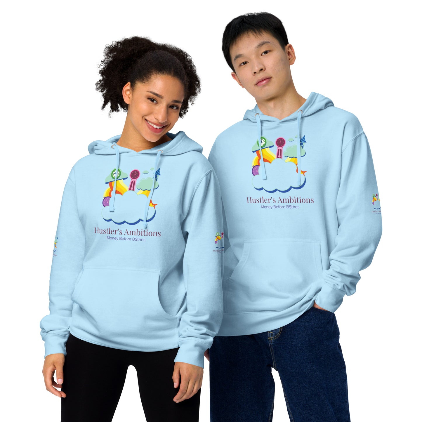Hustler's Ambitions Unisex midweight hoodie