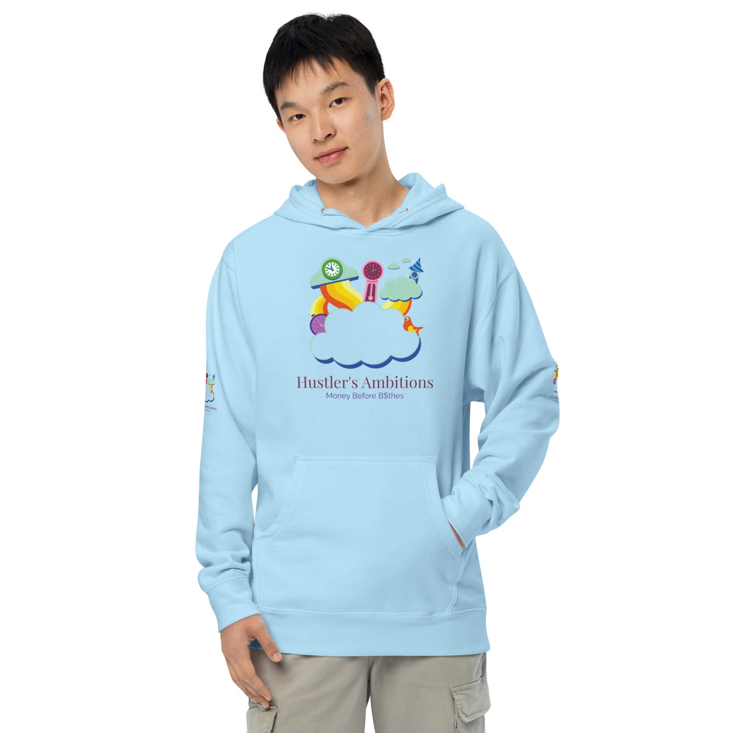 Hustler's Ambitions Unisex midweight hoodie