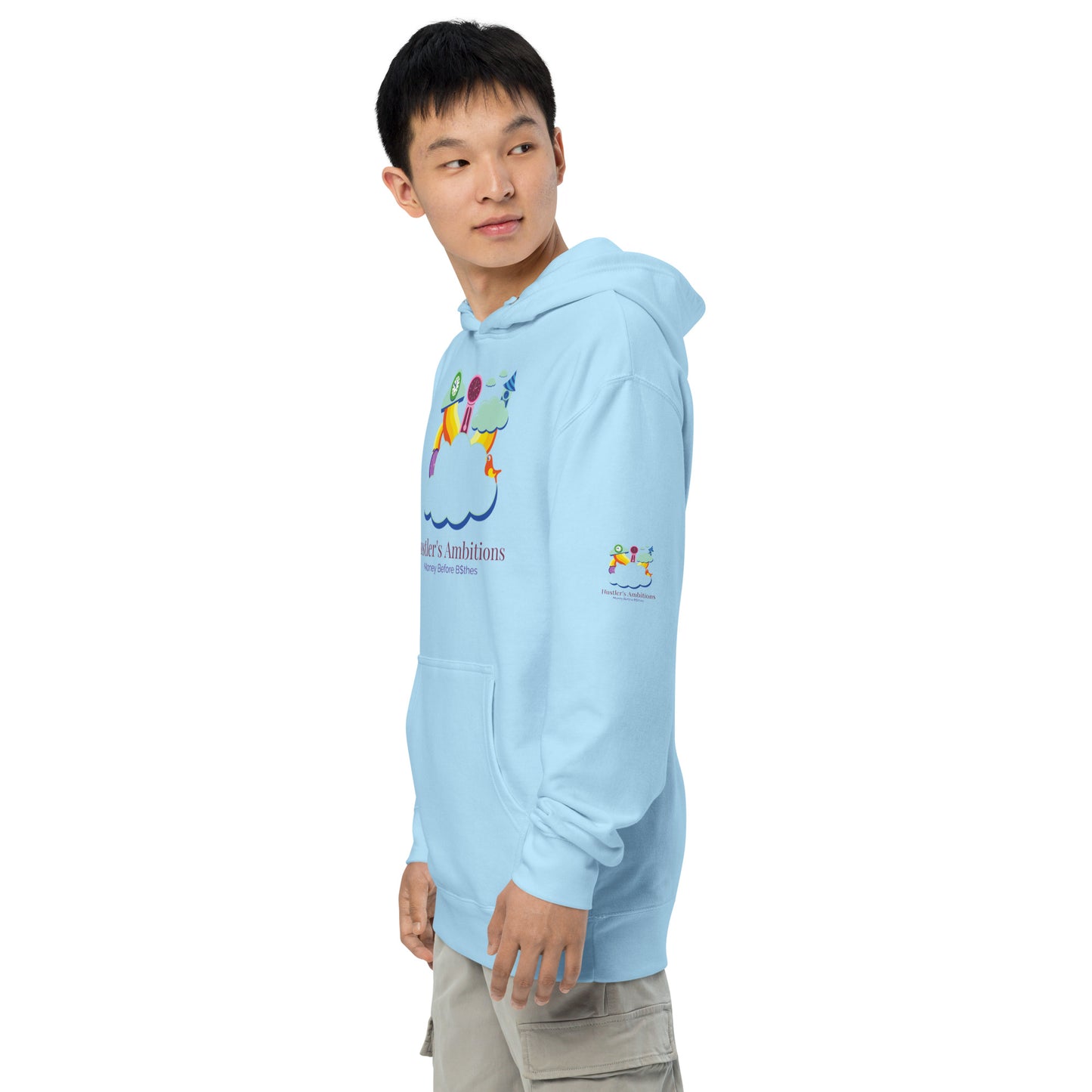 Hustler's Ambitions Unisex midweight hoodie