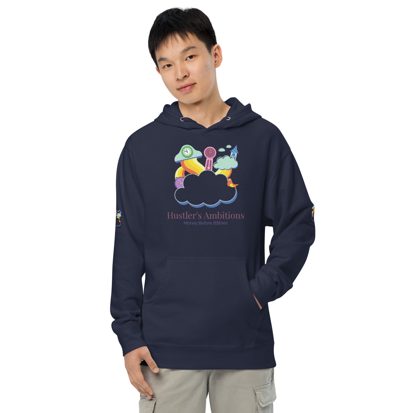 Hustler's Ambitions Unisex midweight hoodie