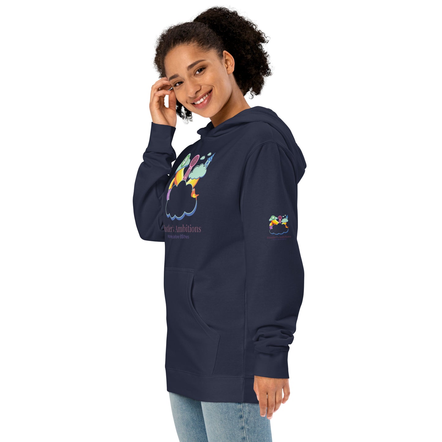 Hustler's Ambitions Unisex midweight hoodie