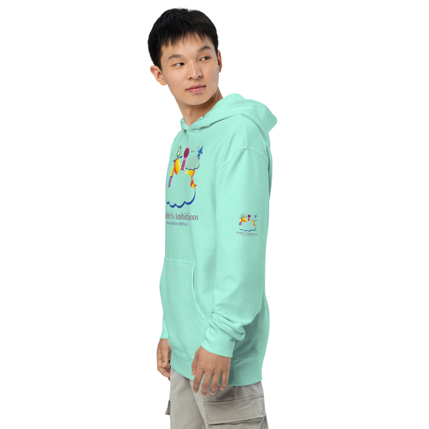 Hustler's Ambitions Unisex midweight hoodie