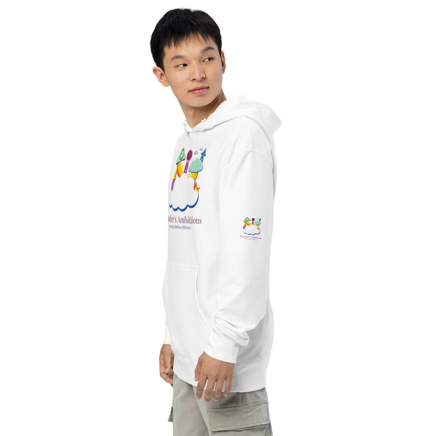 Hustler's Ambitions Unisex midweight hoodie