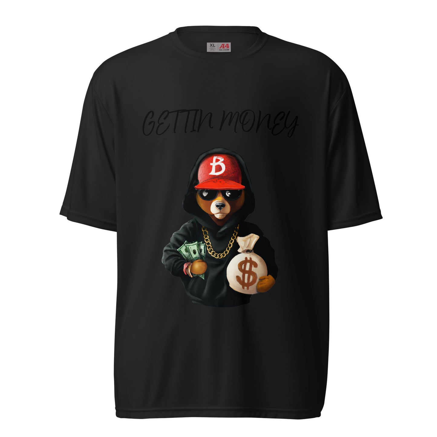 Unisex performance crew neck t-shirt