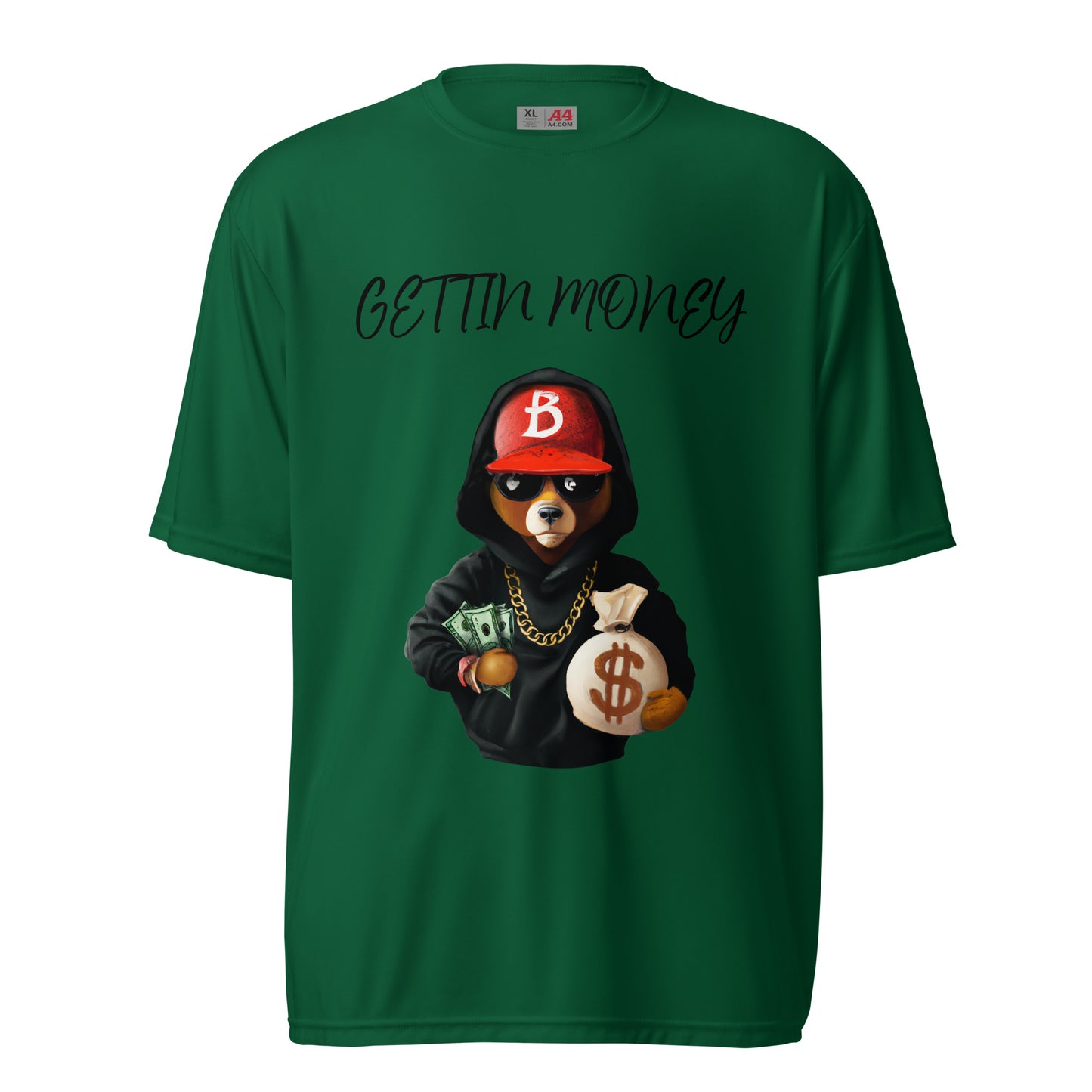 Unisex performance crew neck t-shirt