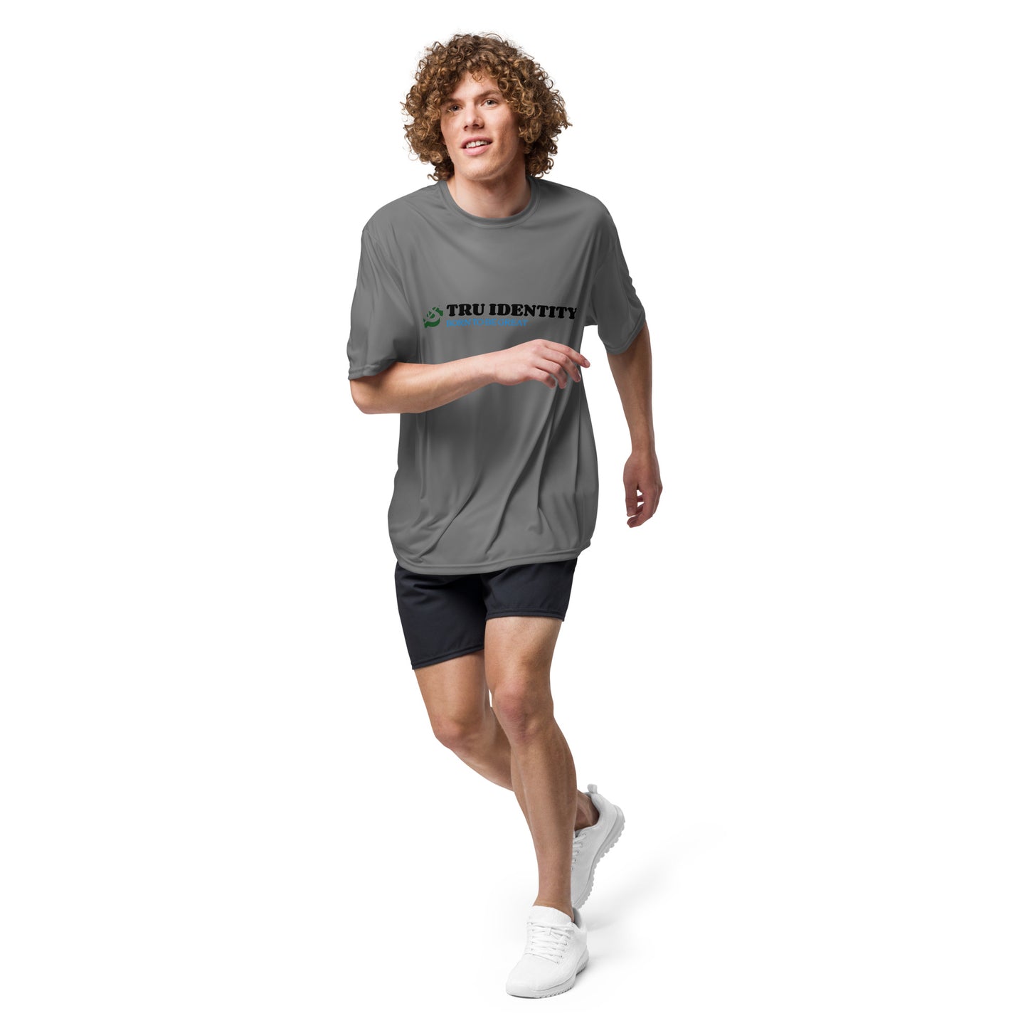 TRU IDENTITY Men performance crew neck t-shirt