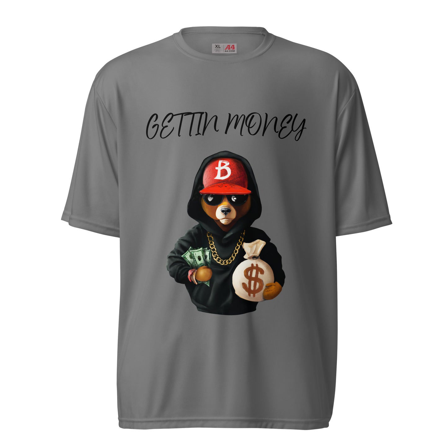 Unisex performance crew neck t-shirt