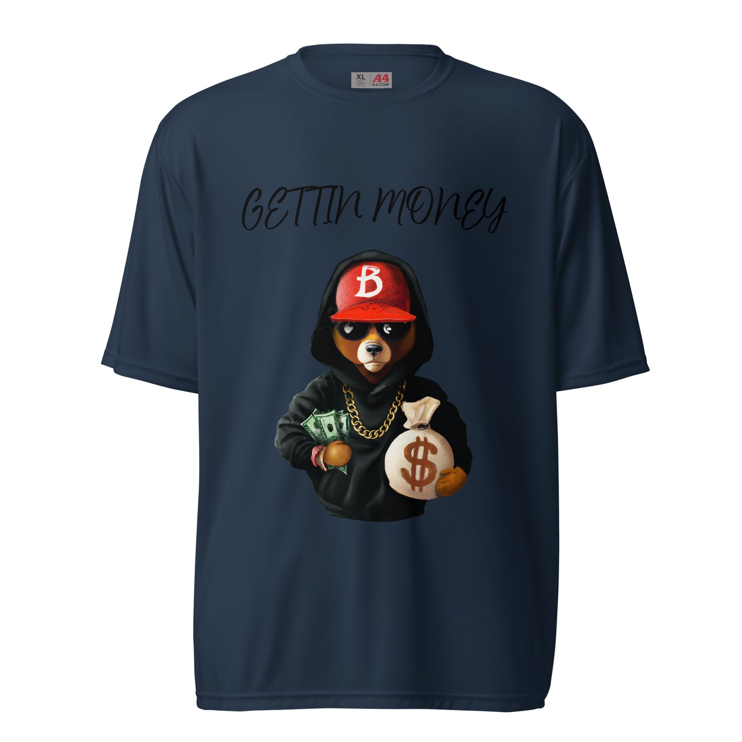 Unisex performance crew neck t-shirt