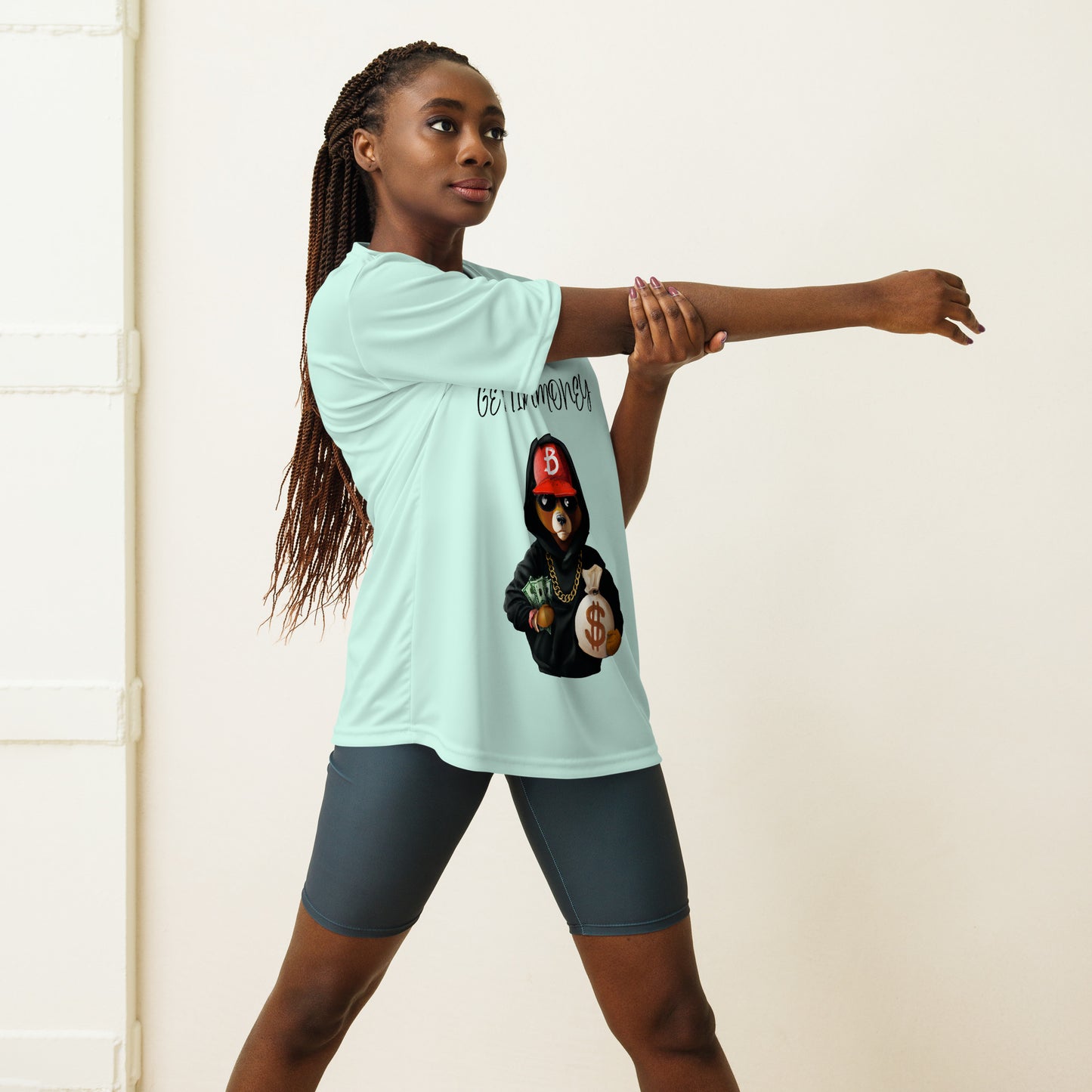 Unisex performance crew neck t-shirt