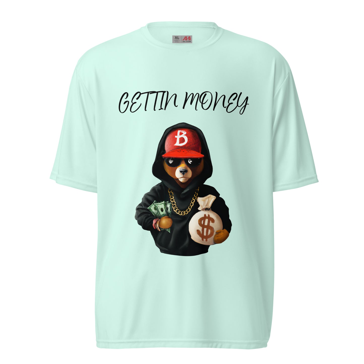 Unisex performance crew neck t-shirt