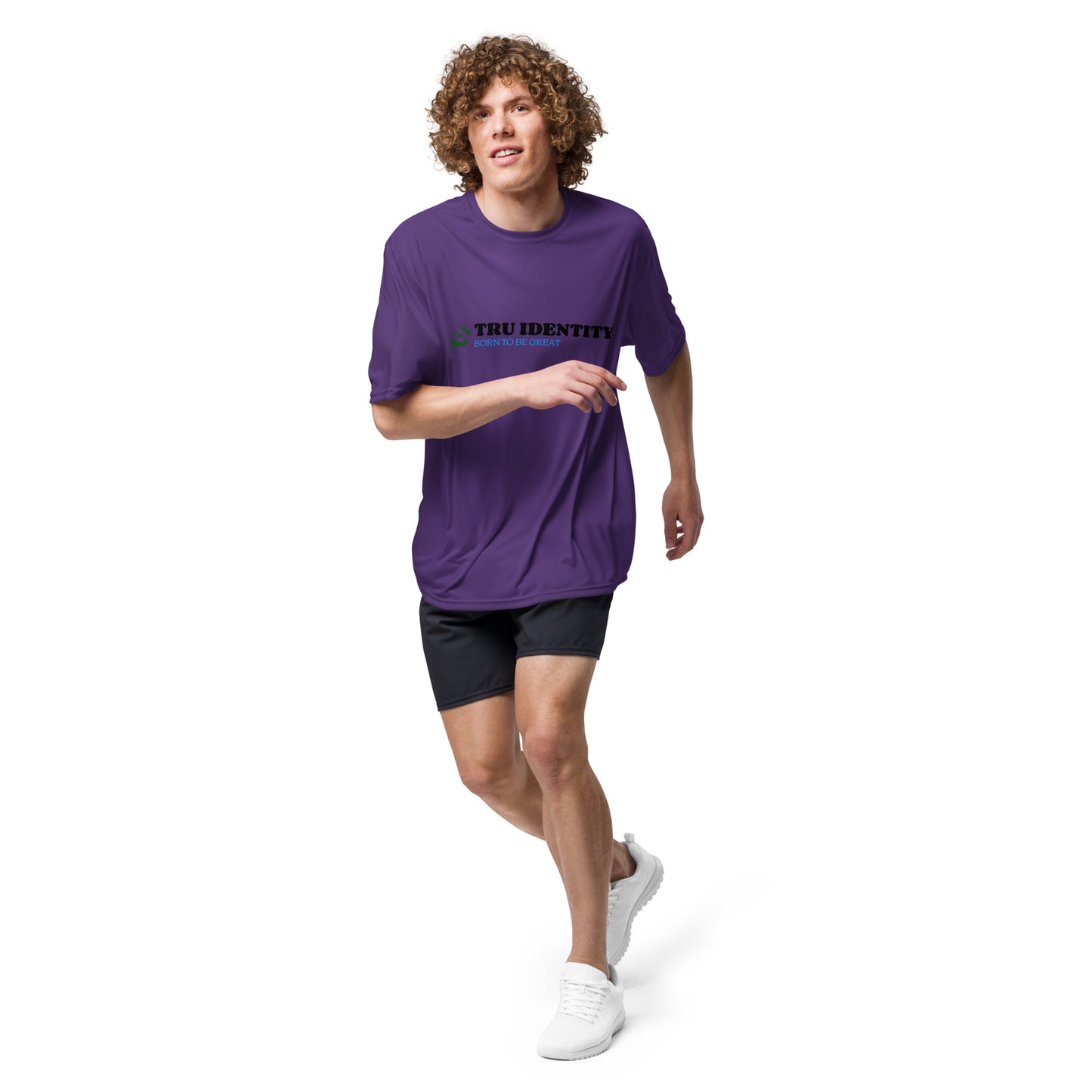 TRU IDENTITY Men performance crew neck t-shirt