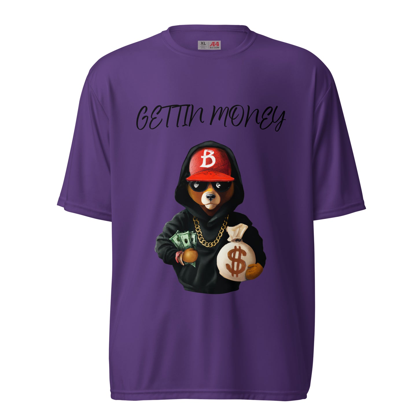 Unisex performance crew neck t-shirt