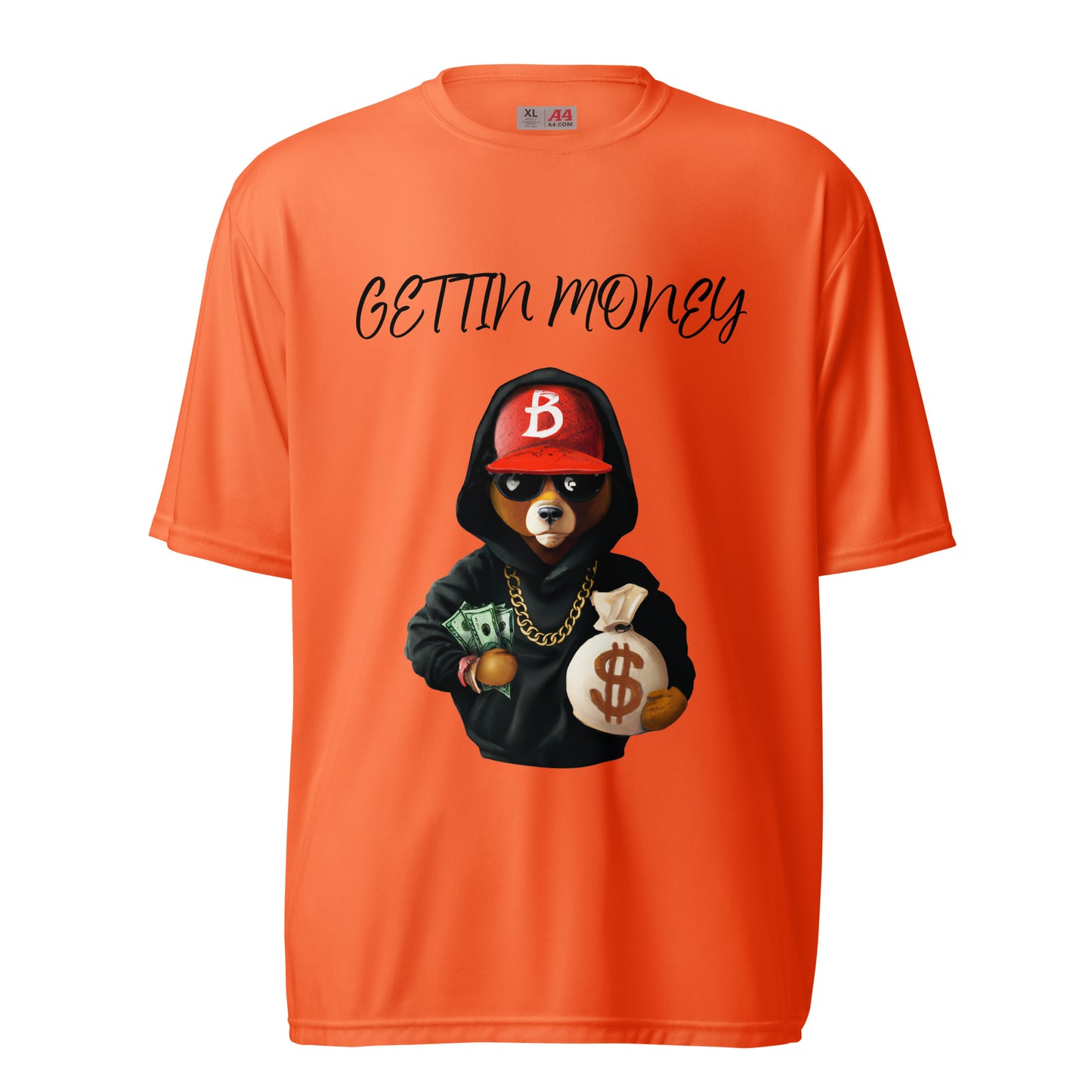 Unisex performance crew neck t-shirt