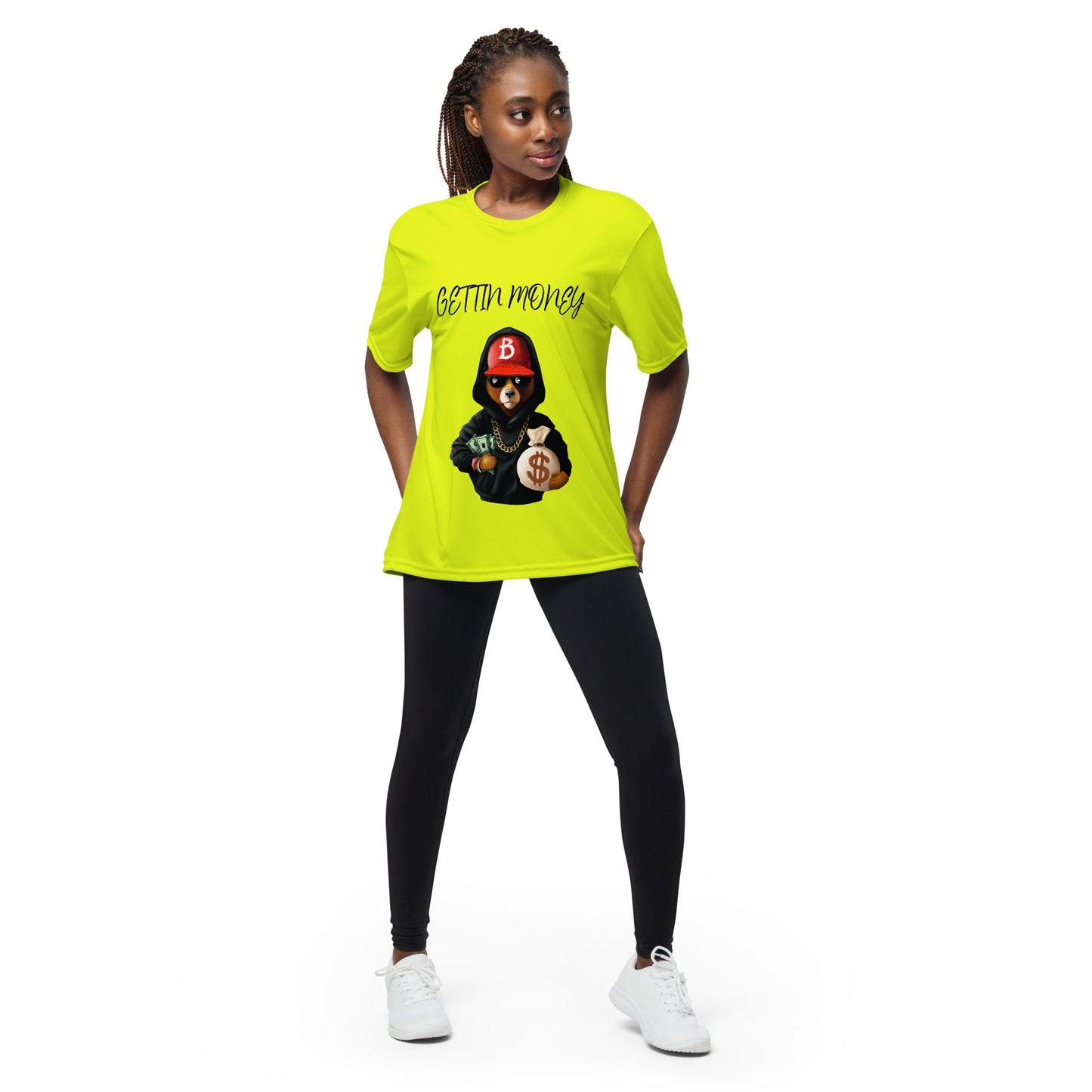 Unisex performance crew neck t-shirt