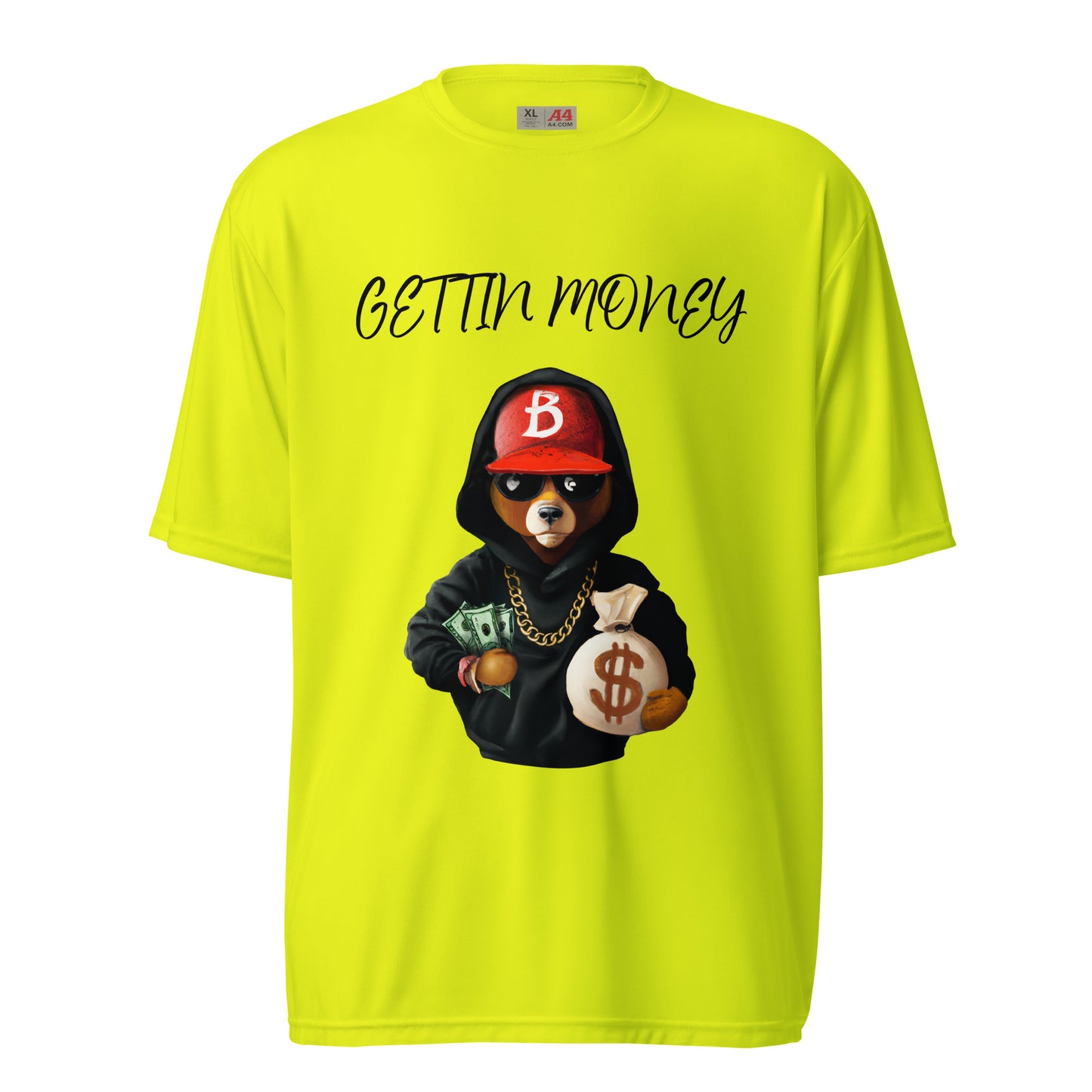 Unisex performance crew neck t-shirt
