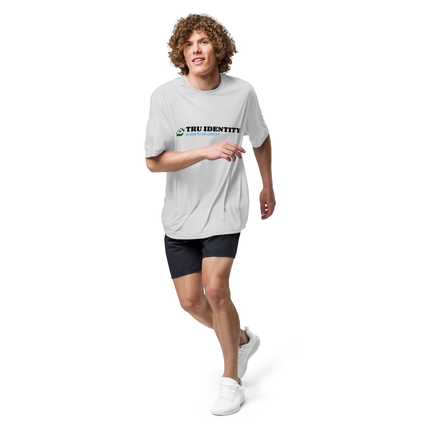TRU IDENTITY Men performance crew neck t-shirt