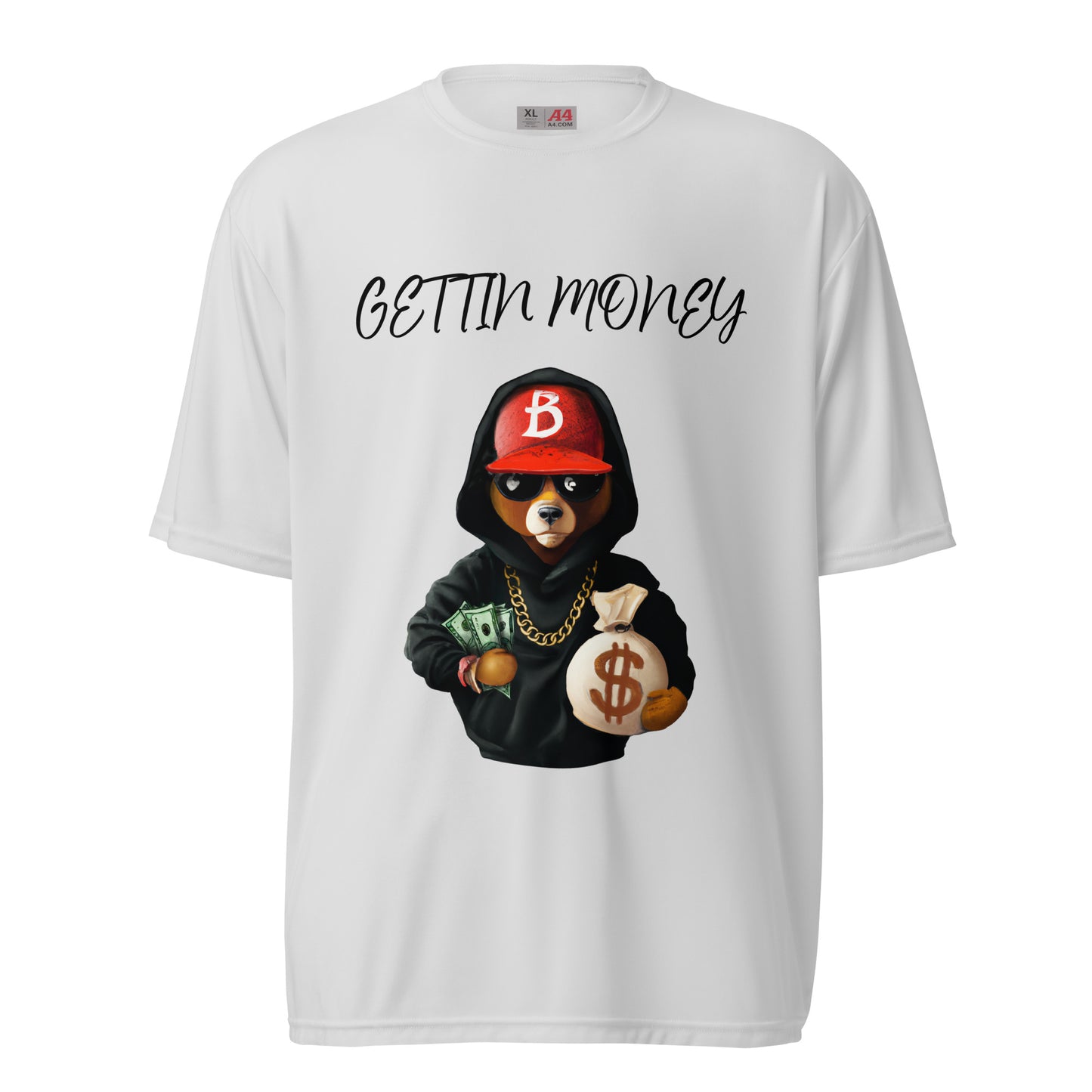 Unisex performance crew neck t-shirt