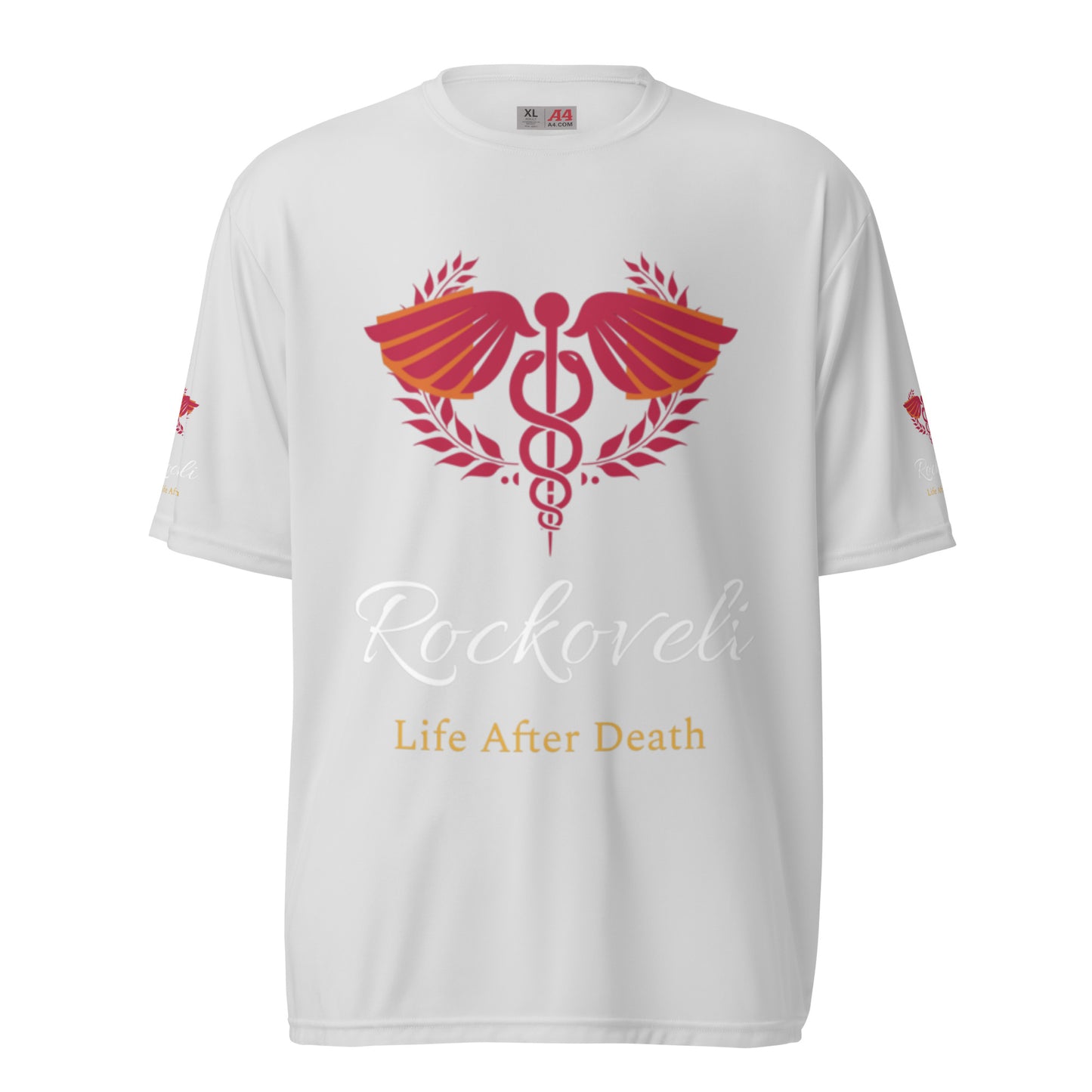 Rockoveli Unisex performance crew neck t-shirt