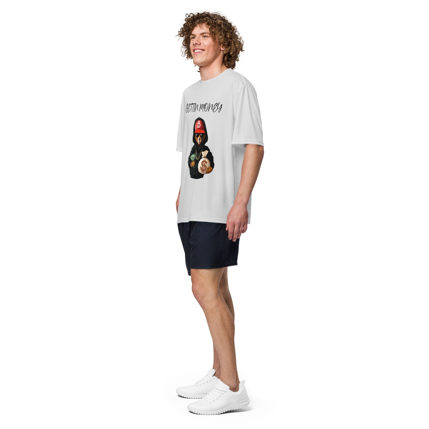 Unisex performance crew neck t-shirt