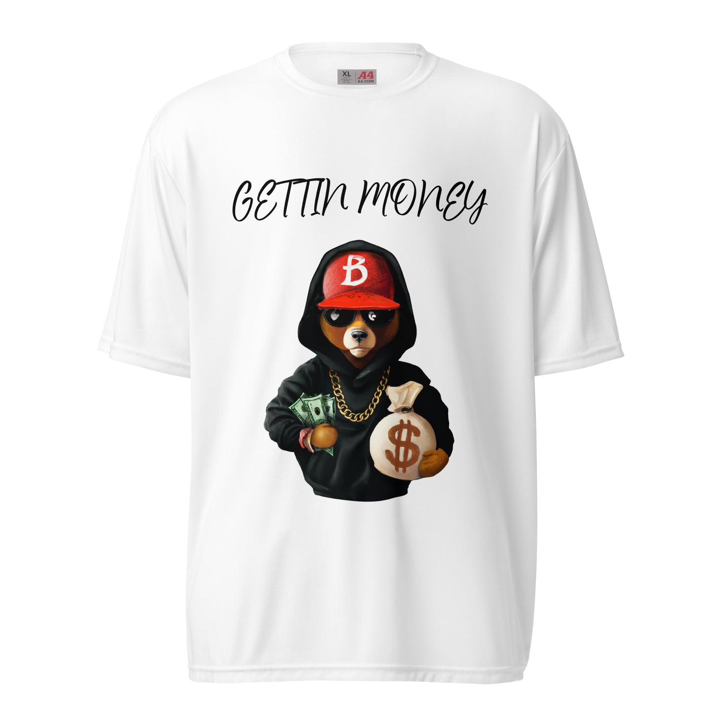 Unisex performance crew neck t-shirt