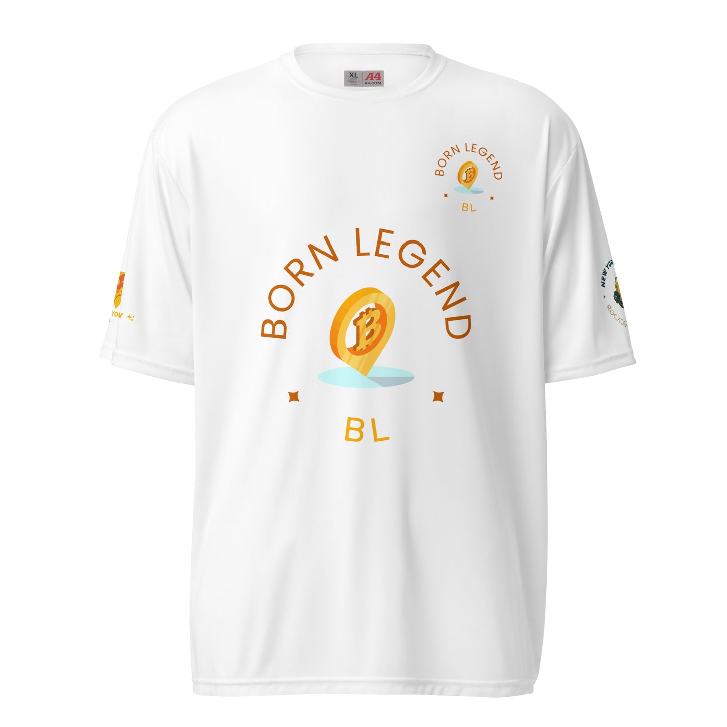 Born Legend Men performance crew neck t-shirt