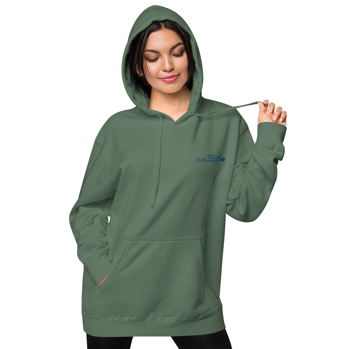 Black Billionaire Unisex pigment-dyed hoodie