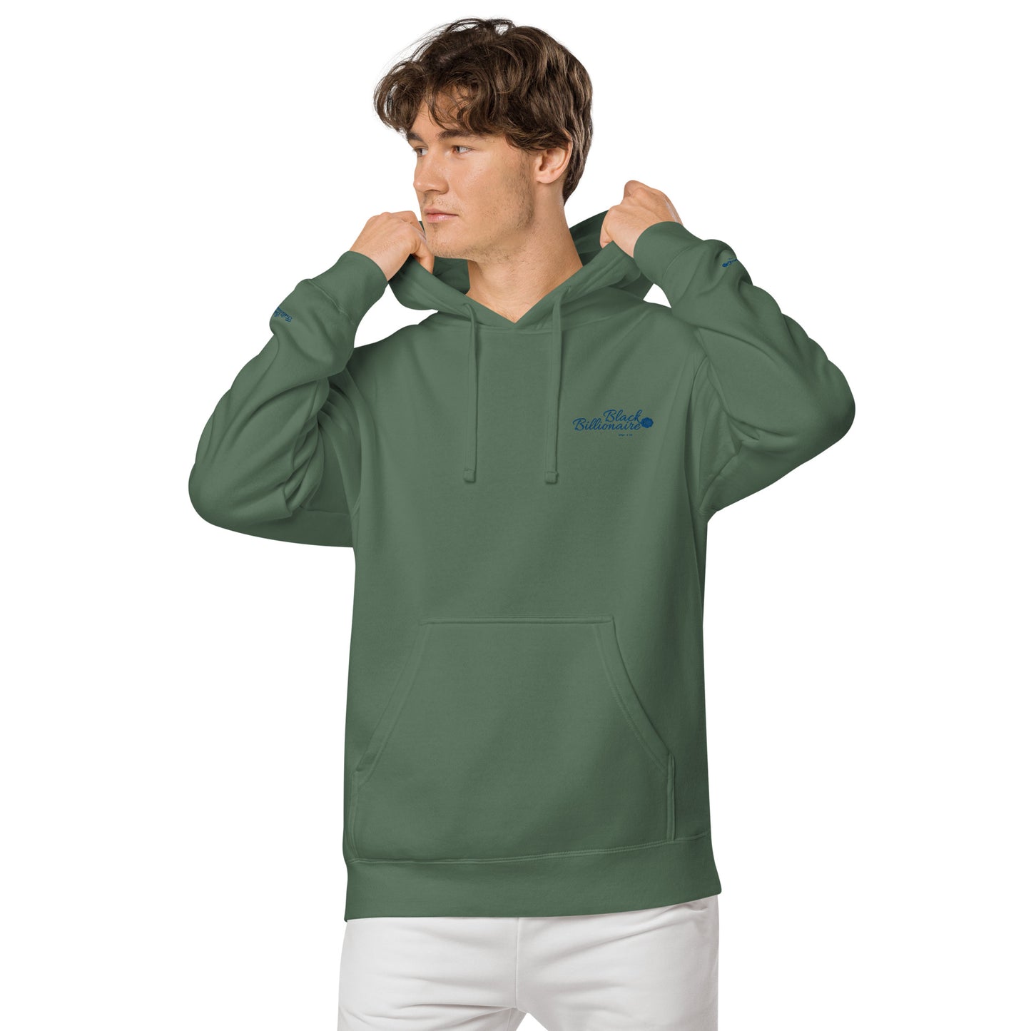 Black Billionaire Unisex pigment-dyed hoodie