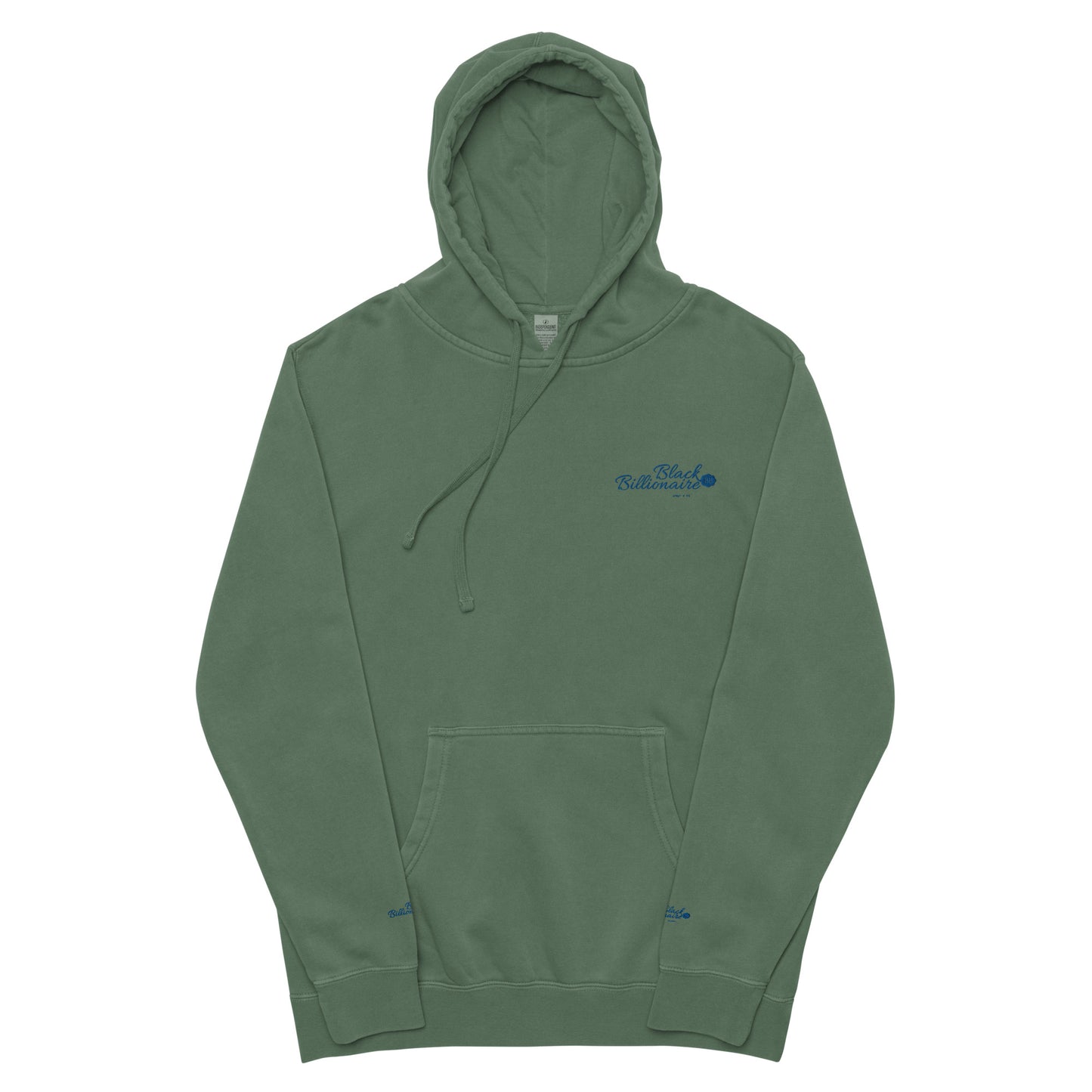 Black Billionaire Unisex pigment-dyed hoodie