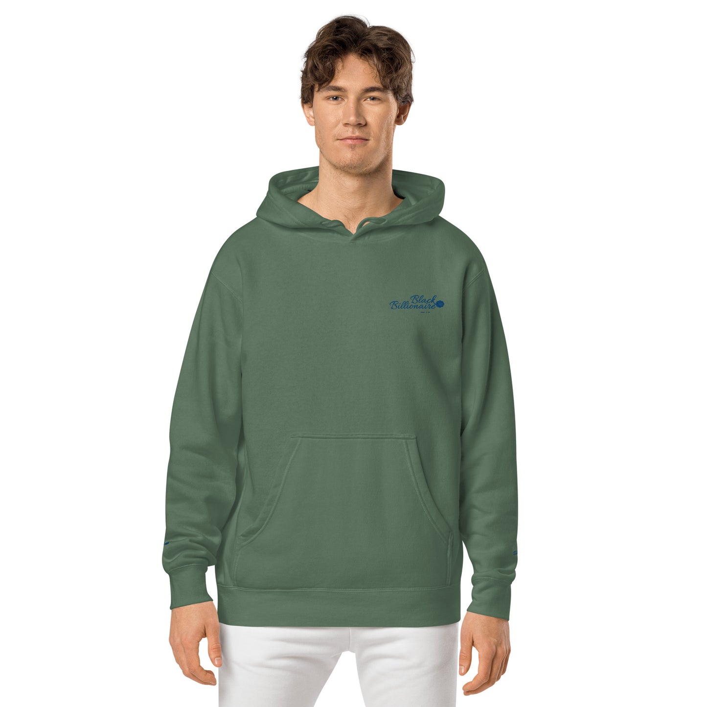 Black Billionaire Unisex pigment-dyed hoodie