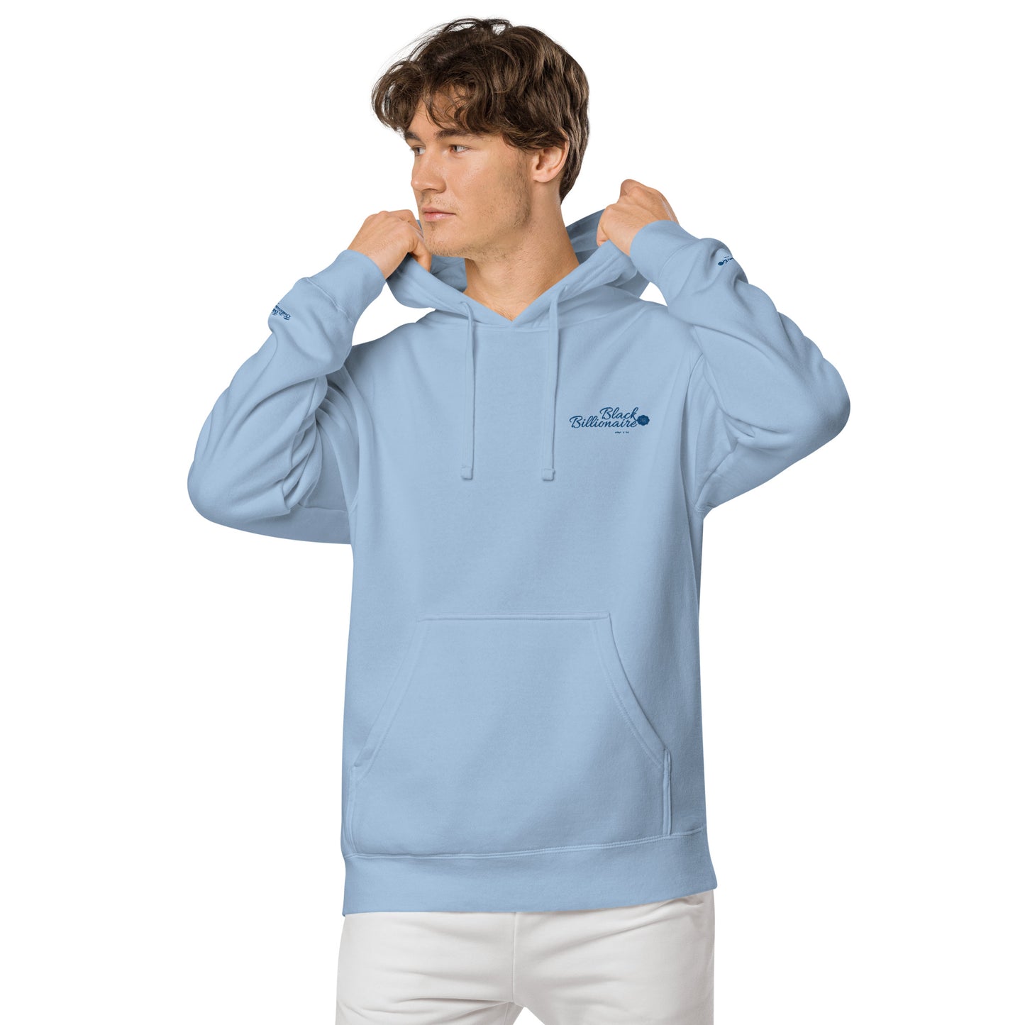 Black Billionaire Unisex pigment-dyed hoodie
