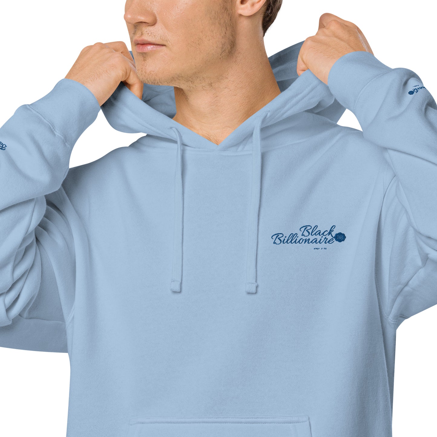 Black Billionaire Unisex pigment-dyed hoodie