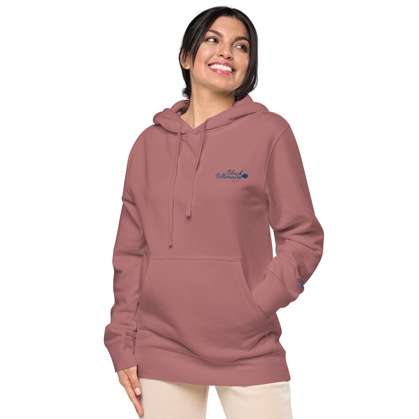 Black Billionaire Unisex pigment-dyed hoodie